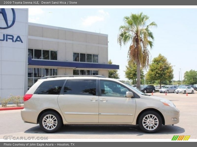 Desert Sand Mica / Stone 2009 Toyota Sienna XLE