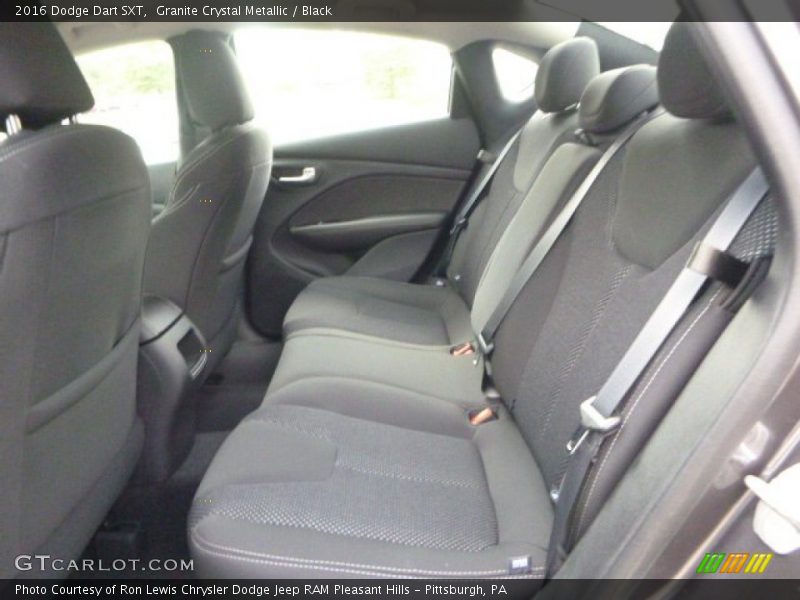 Granite Crystal Metallic / Black 2016 Dodge Dart SXT
