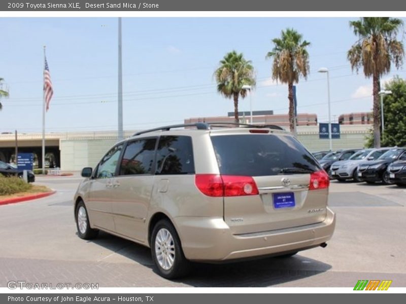Desert Sand Mica / Stone 2009 Toyota Sienna XLE