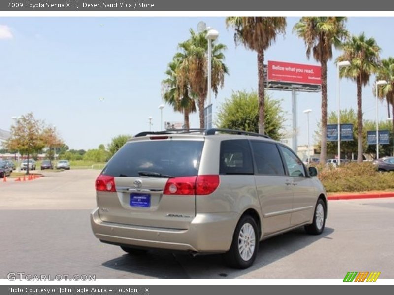 Desert Sand Mica / Stone 2009 Toyota Sienna XLE