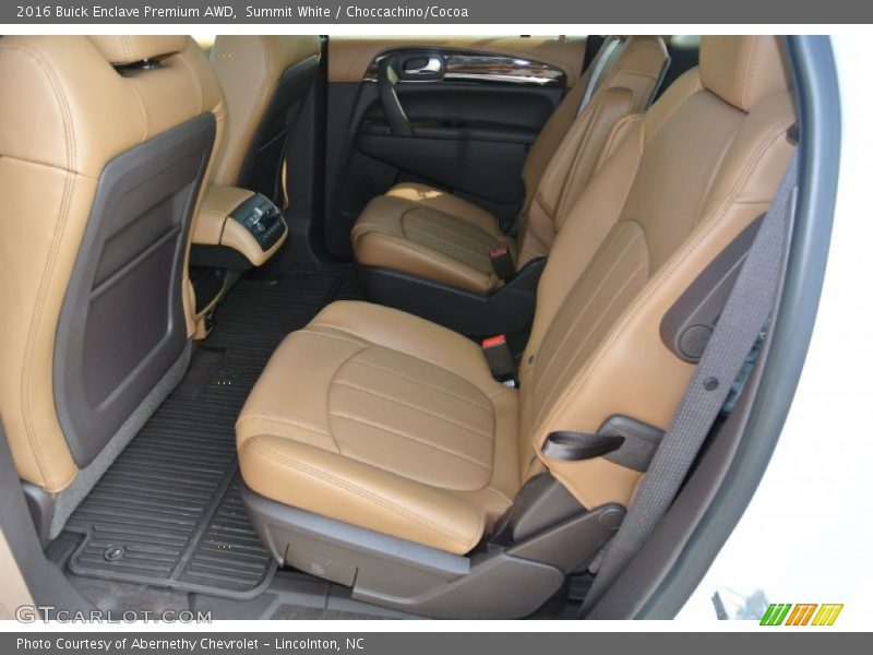 Rear Seat of 2016 Enclave Premium AWD