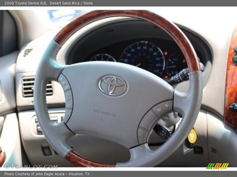 Desert Sand Mica / Stone 2009 Toyota Sienna XLE