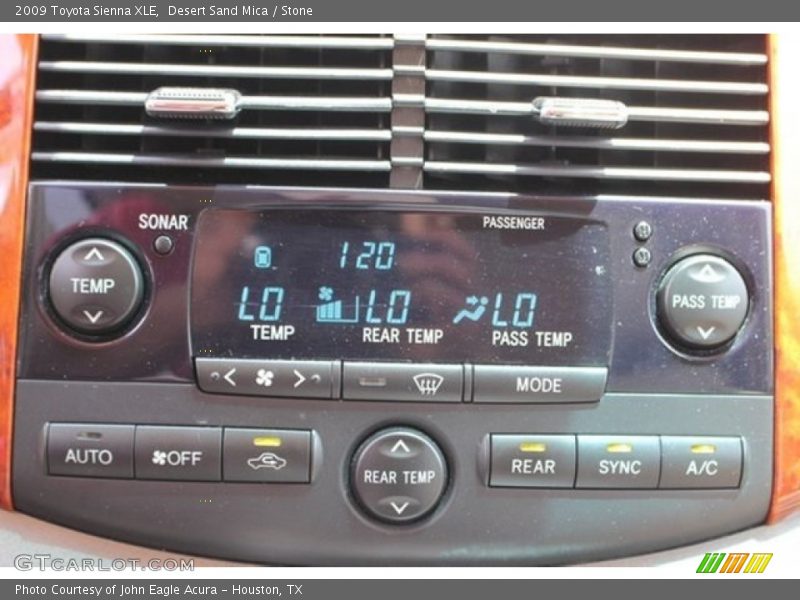 Desert Sand Mica / Stone 2009 Toyota Sienna XLE