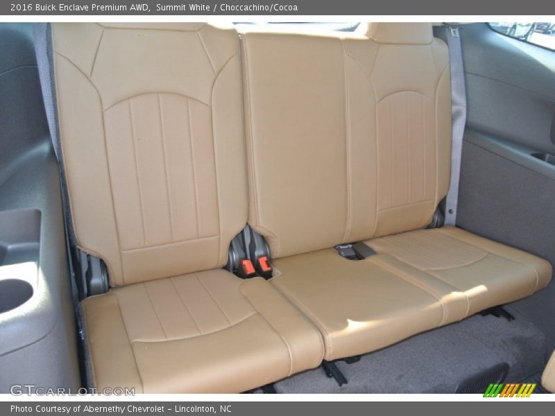 Summit White / Choccachino/Cocoa 2016 Buick Enclave Premium AWD