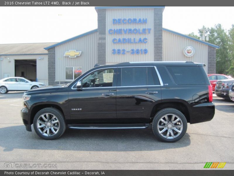 Black / Jet Black 2016 Chevrolet Tahoe LTZ 4WD