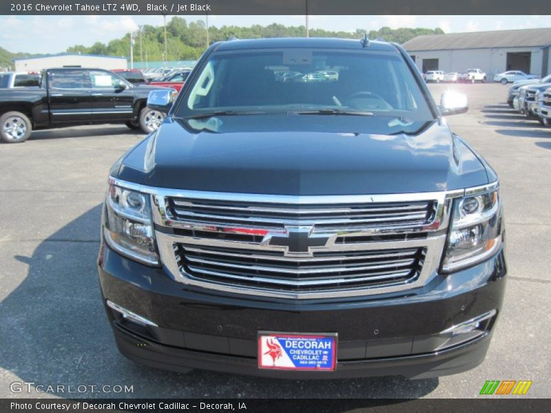 Black / Jet Black 2016 Chevrolet Tahoe LTZ 4WD