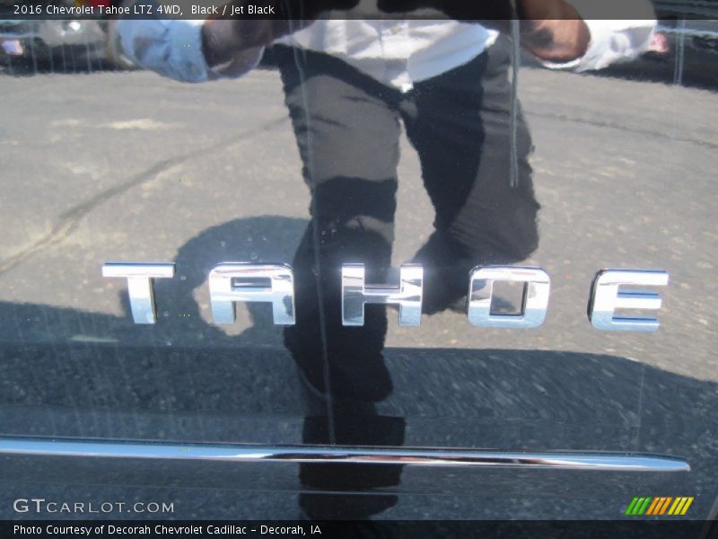 Black / Jet Black 2016 Chevrolet Tahoe LTZ 4WD