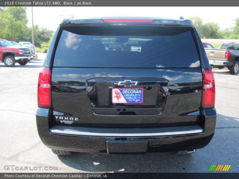 Black / Jet Black 2016 Chevrolet Tahoe LTZ 4WD
