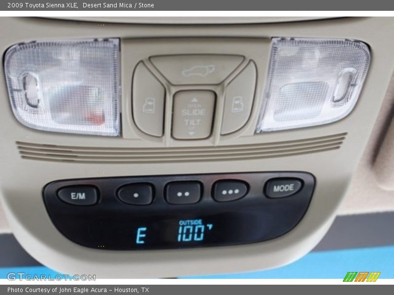 Desert Sand Mica / Stone 2009 Toyota Sienna XLE
