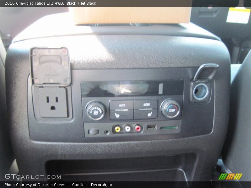 Controls of 2016 Tahoe LTZ 4WD