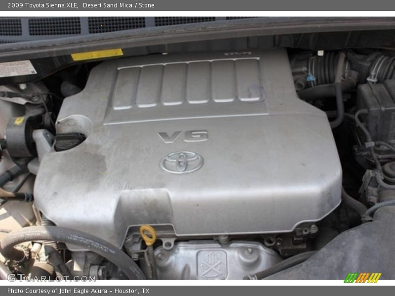 Desert Sand Mica / Stone 2009 Toyota Sienna XLE