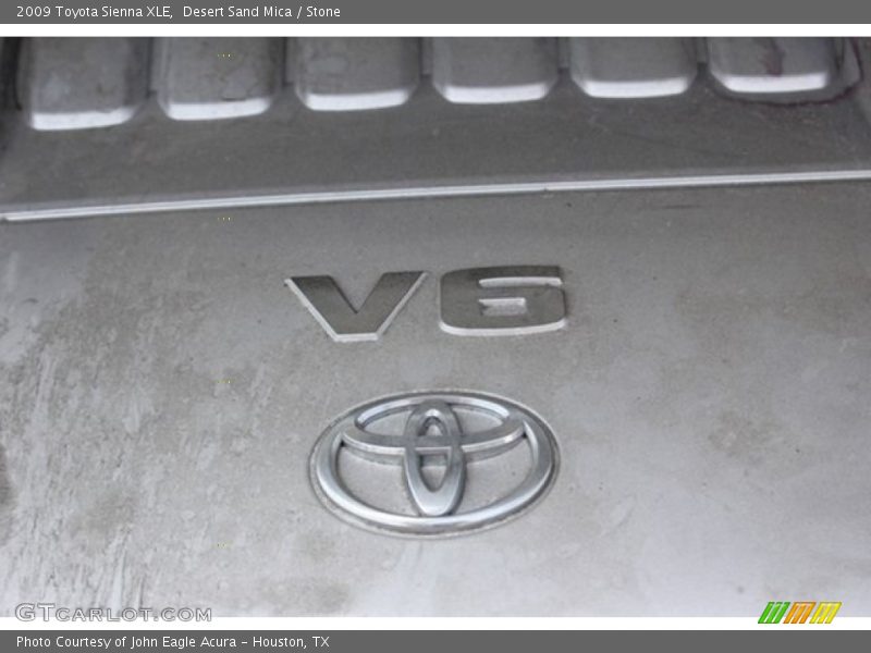Desert Sand Mica / Stone 2009 Toyota Sienna XLE