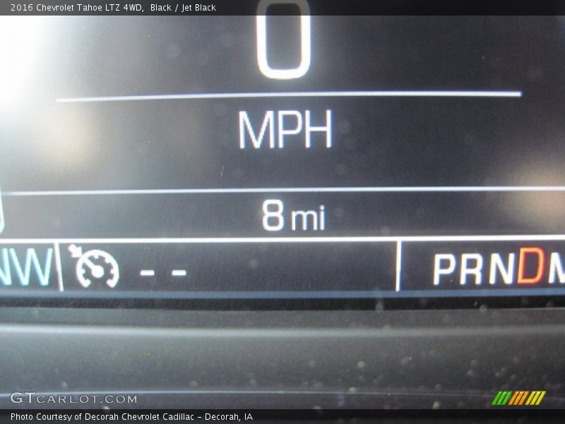 Black / Jet Black 2016 Chevrolet Tahoe LTZ 4WD
