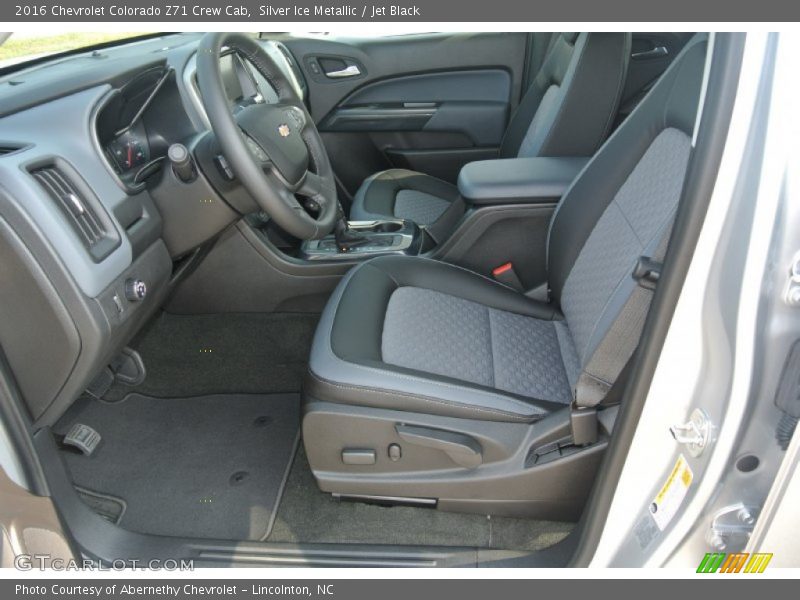  2016 Colorado Z71 Crew Cab Jet Black Interior