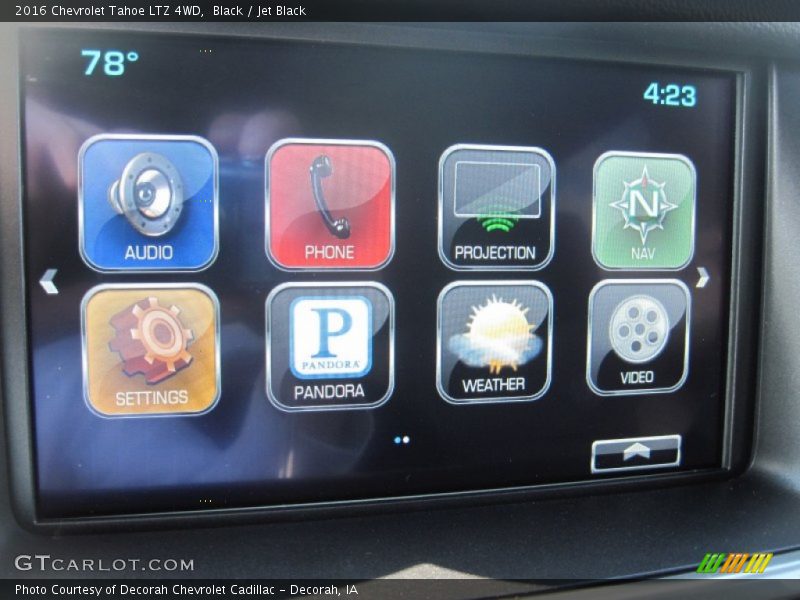 Black / Jet Black 2016 Chevrolet Tahoe LTZ 4WD