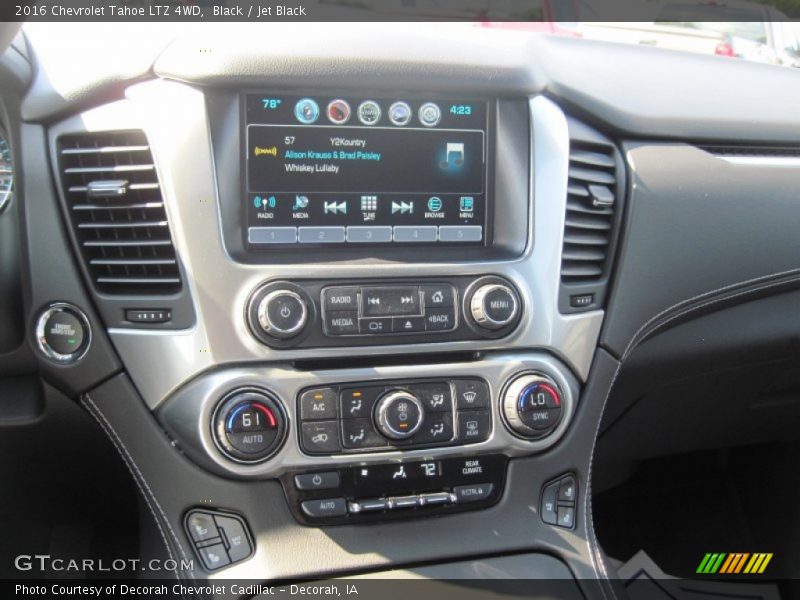 Controls of 2016 Tahoe LTZ 4WD