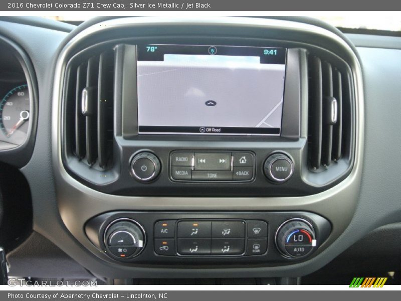 Controls of 2016 Colorado Z71 Crew Cab