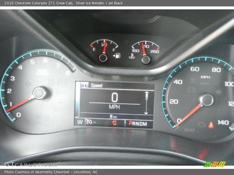  2016 Colorado Z71 Crew Cab Z71 Crew Cab Gauges
