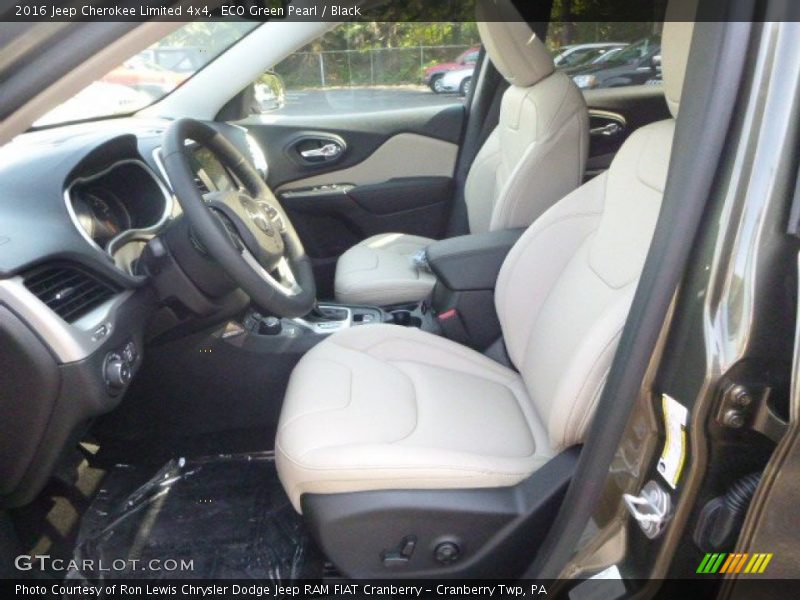ECO Green Pearl / Black 2016 Jeep Cherokee Limited 4x4