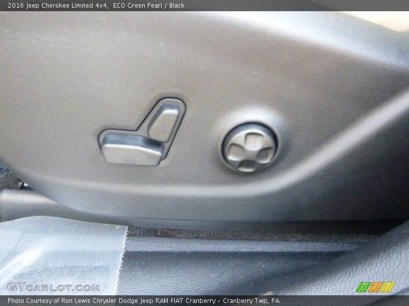 ECO Green Pearl / Black 2016 Jeep Cherokee Limited 4x4