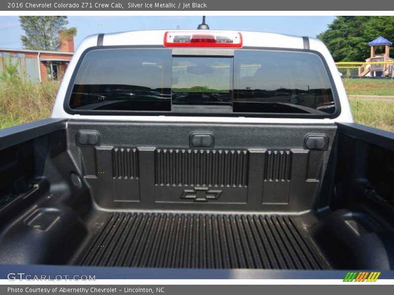 Silver Ice Metallic / Jet Black 2016 Chevrolet Colorado Z71 Crew Cab