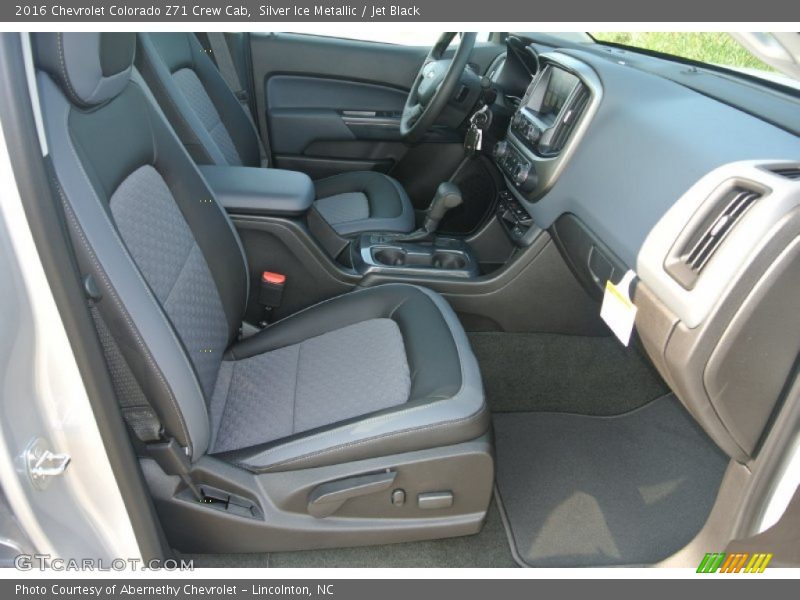 Silver Ice Metallic / Jet Black 2016 Chevrolet Colorado Z71 Crew Cab