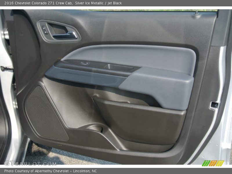 Silver Ice Metallic / Jet Black 2016 Chevrolet Colorado Z71 Crew Cab