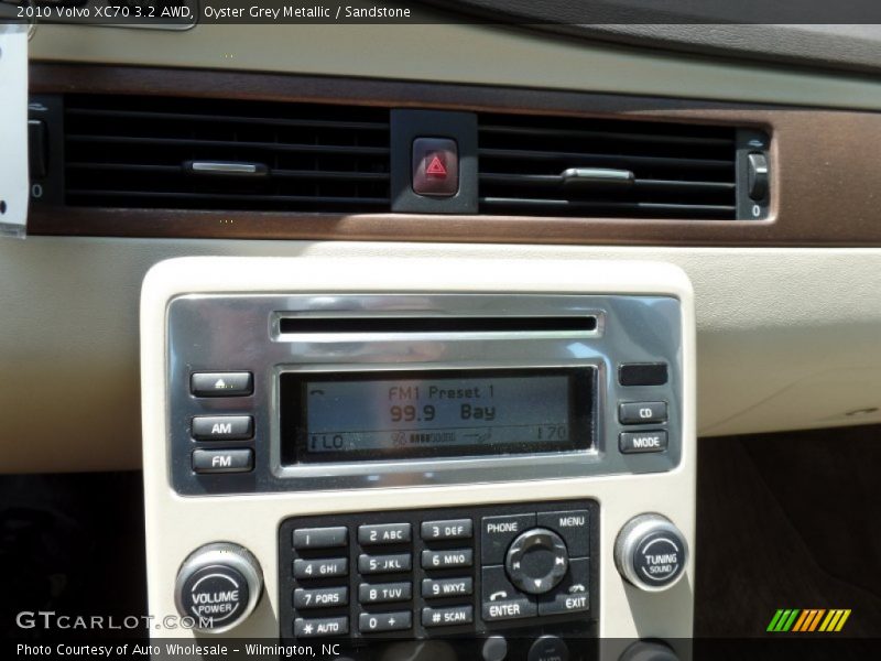 Oyster Grey Metallic / Sandstone 2010 Volvo XC70 3.2 AWD