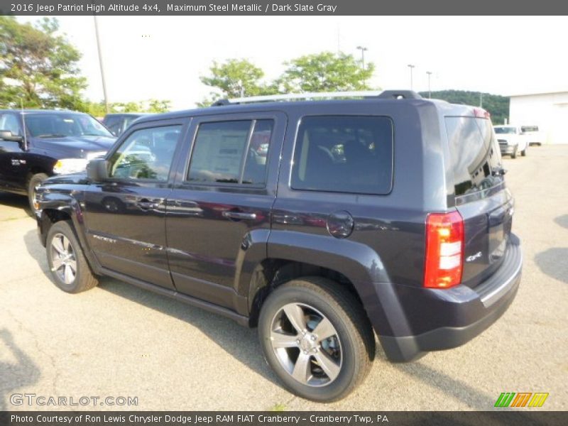 Maximum Steel Metallic / Dark Slate Gray 2016 Jeep Patriot High Altitude 4x4