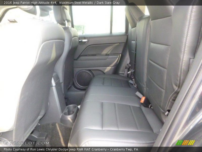 Rear Seat of 2016 Patriot High Altitude 4x4