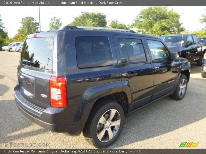 Maximum Steel Metallic / Dark Slate Gray 2016 Jeep Patriot High Altitude 4x4