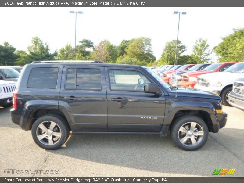 Maximum Steel Metallic / Dark Slate Gray 2016 Jeep Patriot High Altitude 4x4