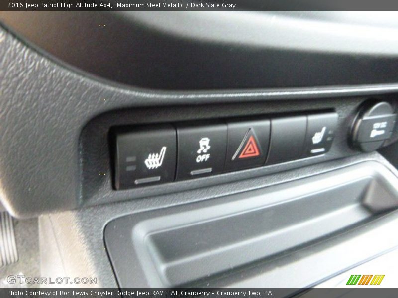 Maximum Steel Metallic / Dark Slate Gray 2016 Jeep Patriot High Altitude 4x4