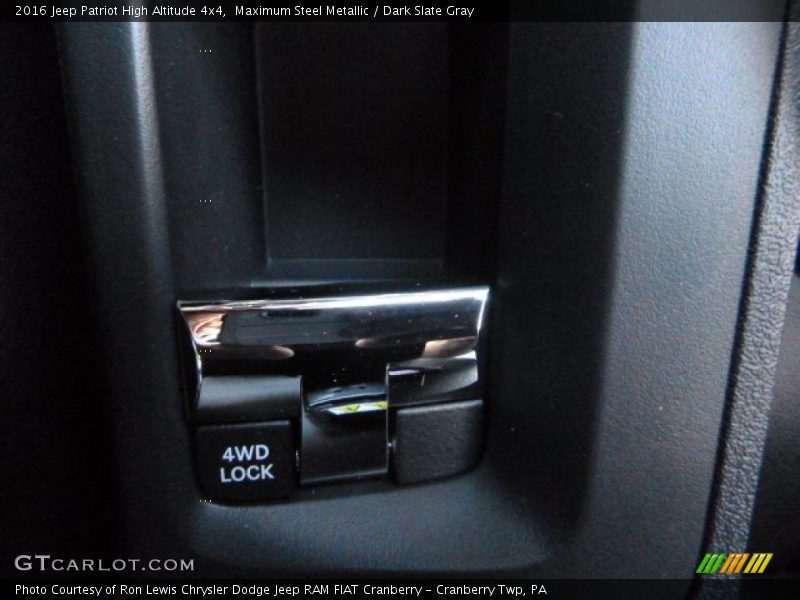 Maximum Steel Metallic / Dark Slate Gray 2016 Jeep Patriot High Altitude 4x4