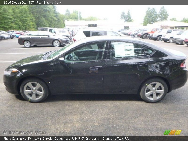 Pitch Black / Black 2016 Dodge Dart SXT