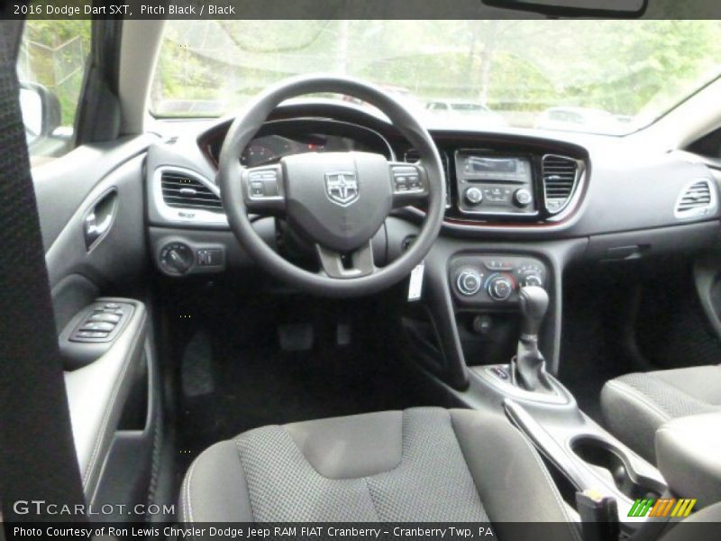 Pitch Black / Black 2016 Dodge Dart SXT