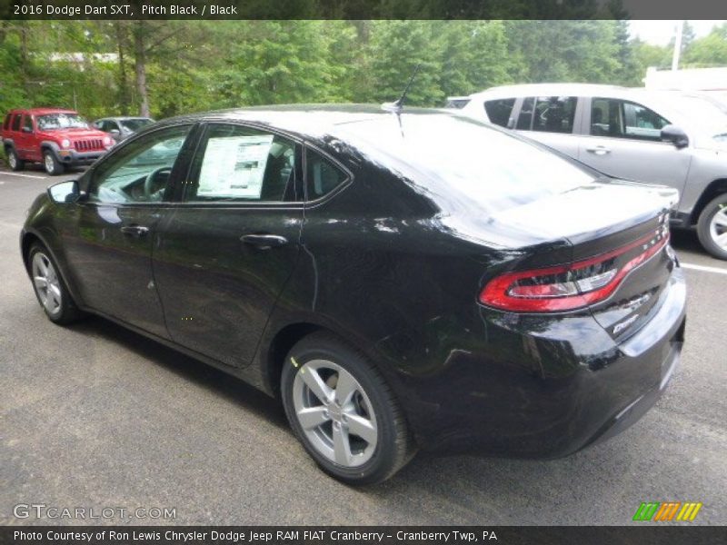 Pitch Black / Black 2016 Dodge Dart SXT