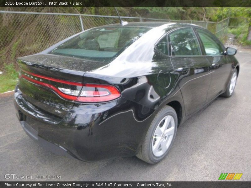 Pitch Black / Black 2016 Dodge Dart SXT