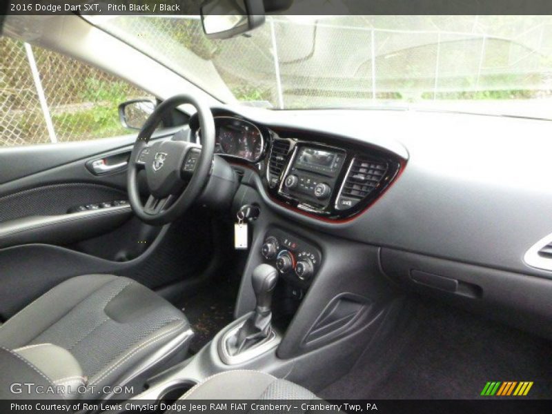 Pitch Black / Black 2016 Dodge Dart SXT