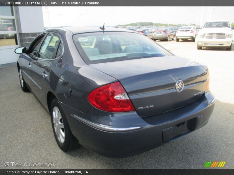 Dark Slate Metallic / Titanium 2008 Buick LaCrosse CX