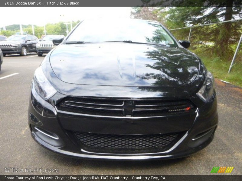 Pitch Black / Black 2016 Dodge Dart SXT