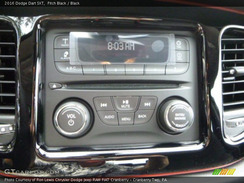 Pitch Black / Black 2016 Dodge Dart SXT