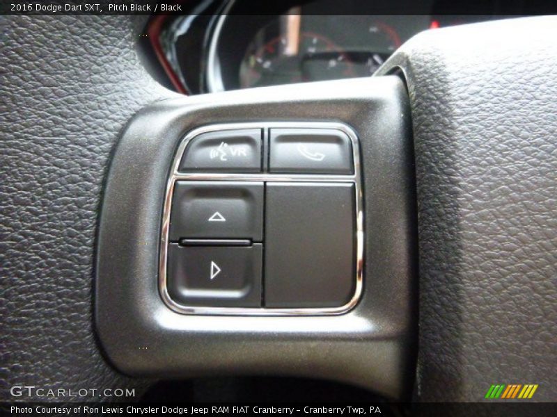 Pitch Black / Black 2016 Dodge Dart SXT