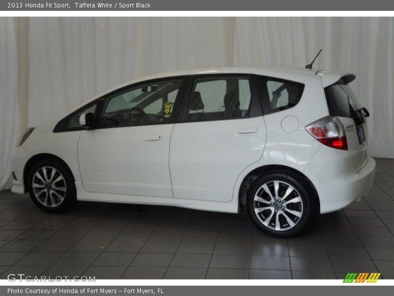 Taffeta White / Sport Black 2013 Honda Fit Sport