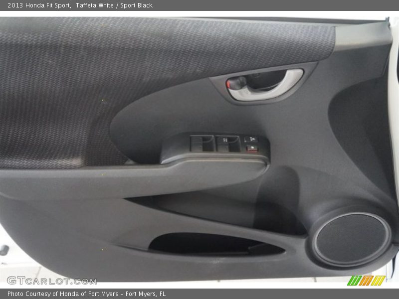 Taffeta White / Sport Black 2013 Honda Fit Sport