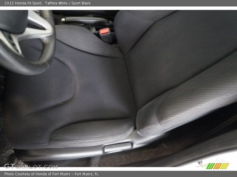 Taffeta White / Sport Black 2013 Honda Fit Sport