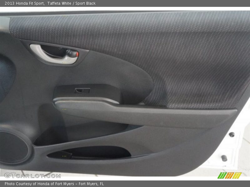 Taffeta White / Sport Black 2013 Honda Fit Sport