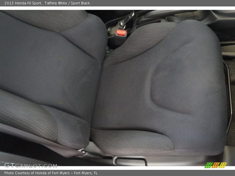 Taffeta White / Sport Black 2013 Honda Fit Sport
