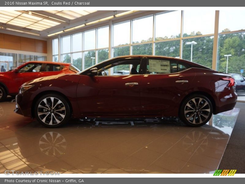 Coulis Red / Charcoal 2016 Nissan Maxima SR