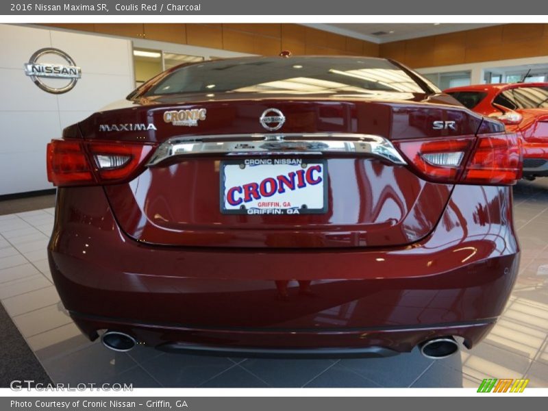 Coulis Red / Charcoal 2016 Nissan Maxima SR
